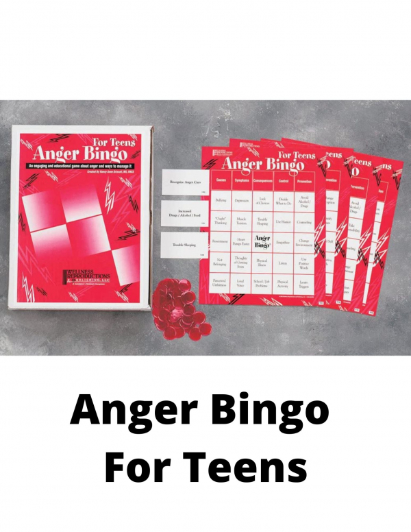Anger Bingo For Teens